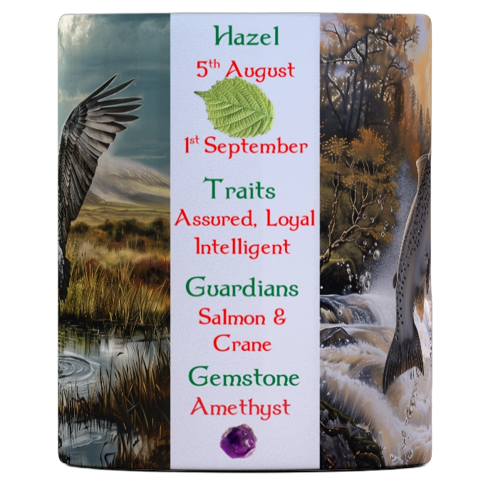 Celtic Tree Spirits Mug | Hazel (Aug 05-Sept 01)