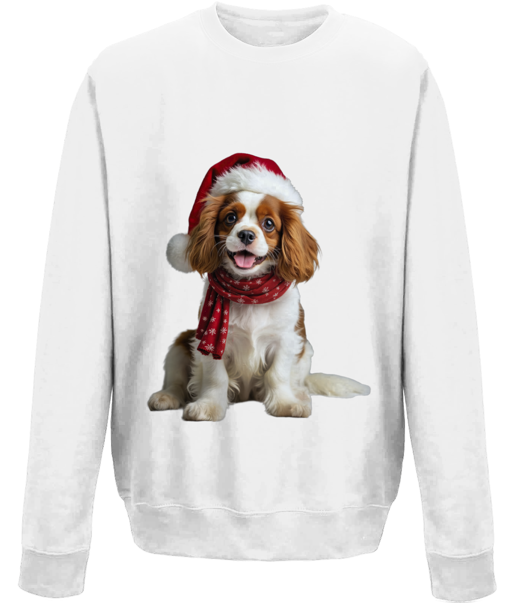 King Charles Festive Remy Childrens Sweatshirt (Standard)