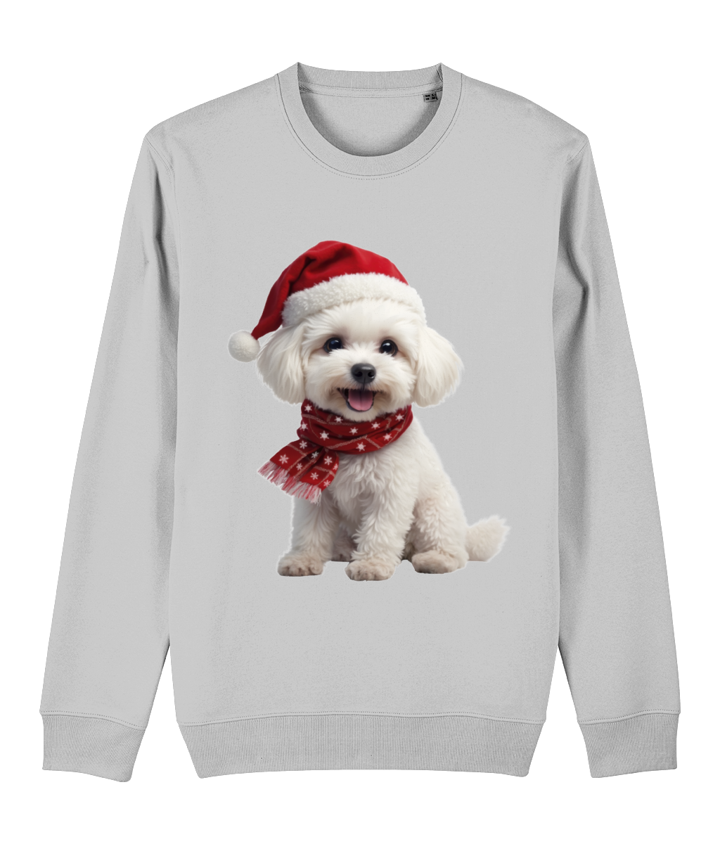 Bichon Frise Festive Siona Sweatshirt (Premium)