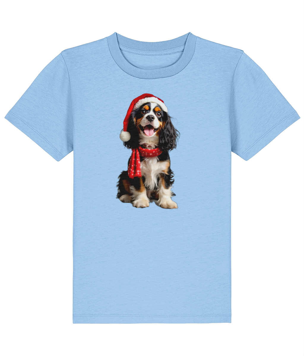 King Charles Festive Noodle Childrens T-shirt (Premium)