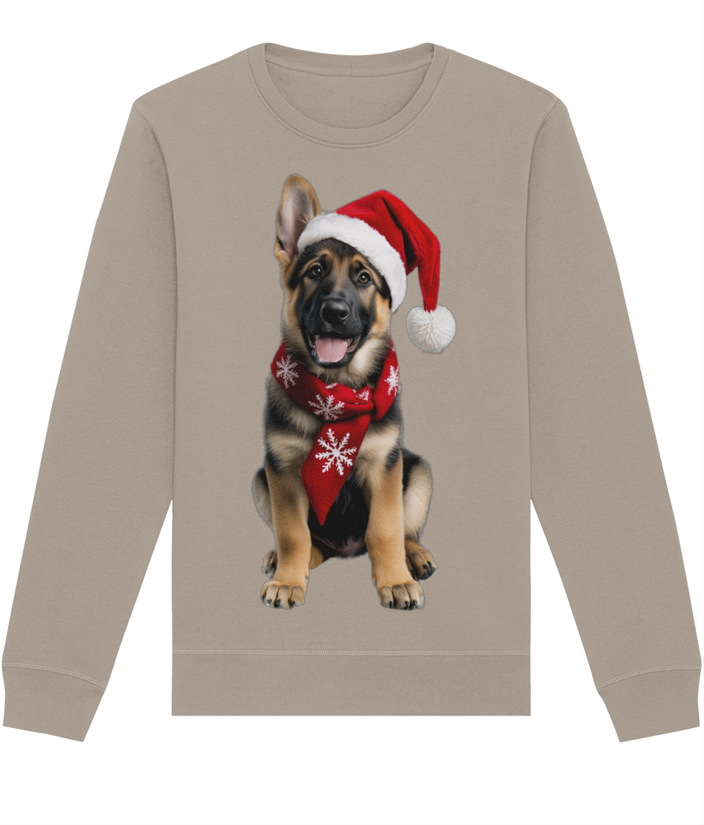 German Shepherd Festive Prince Sweatshirt (Classic)