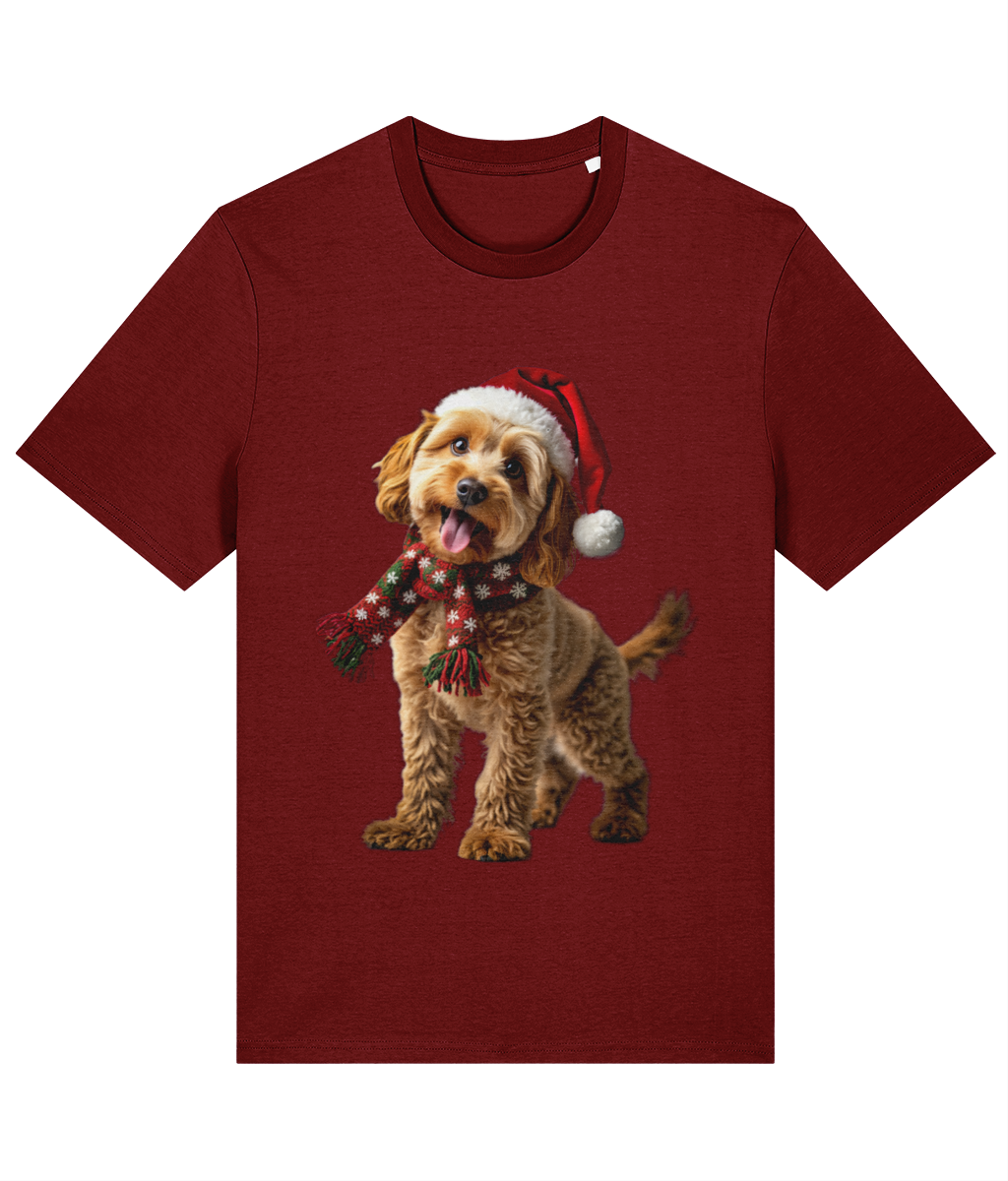 Cockapoo Festive Carwyn T-shirt (Premium)