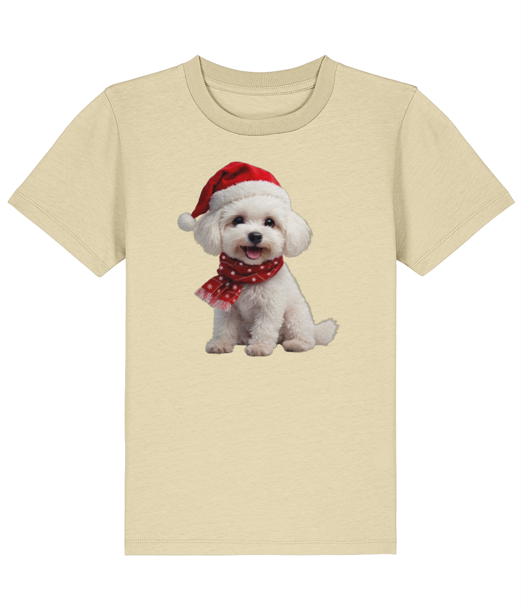 Bichon Frise Festive Siona Childrens T-Shirt (Premium)