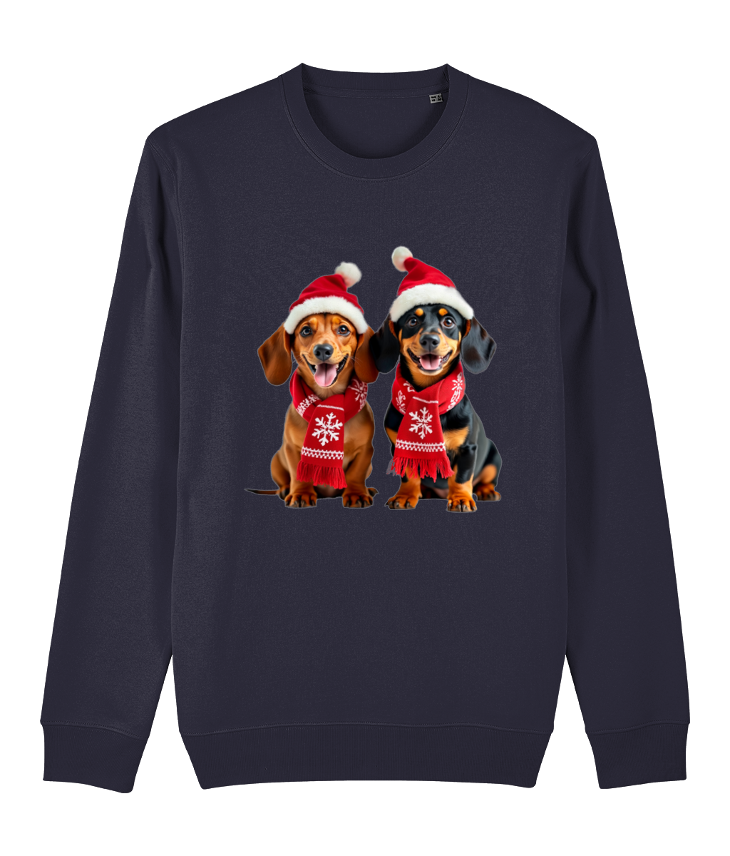 Xmas Dachshunds Sweatshirt (Premium)