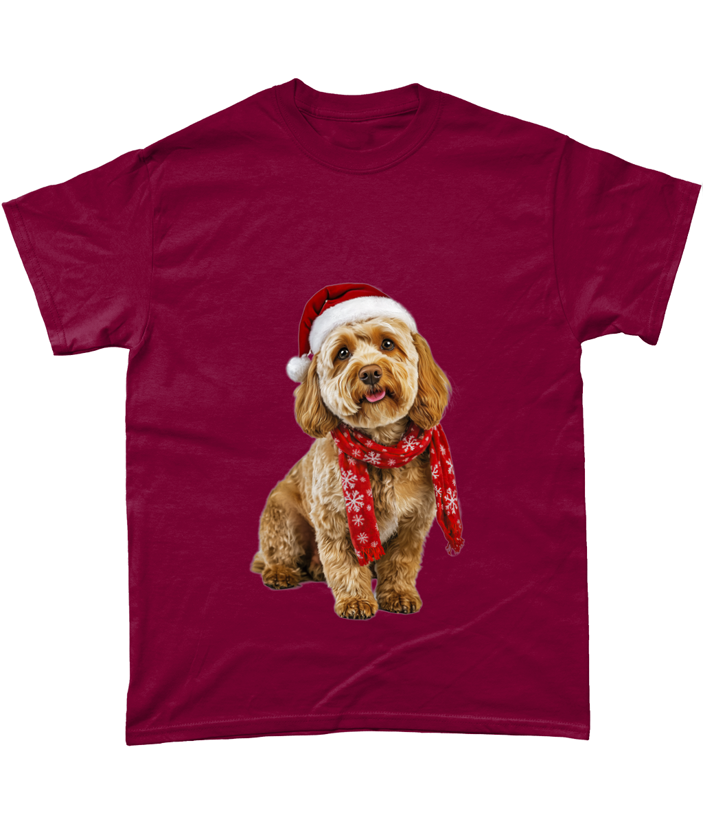 Cockapoo Festive Ffion T-Shirt (Standard)