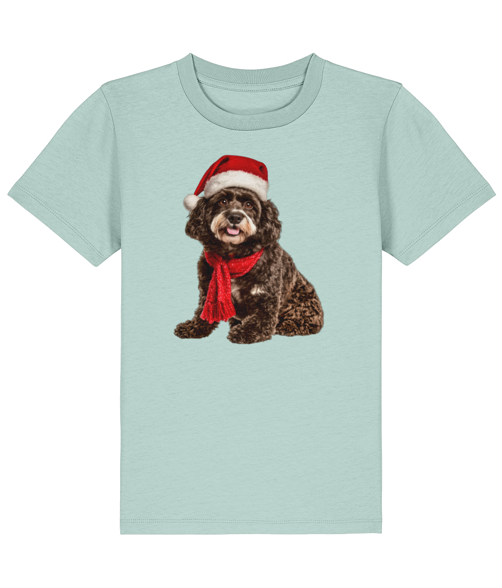 Cockapoo Festive Dylan Childrens T-shirt (Premium)