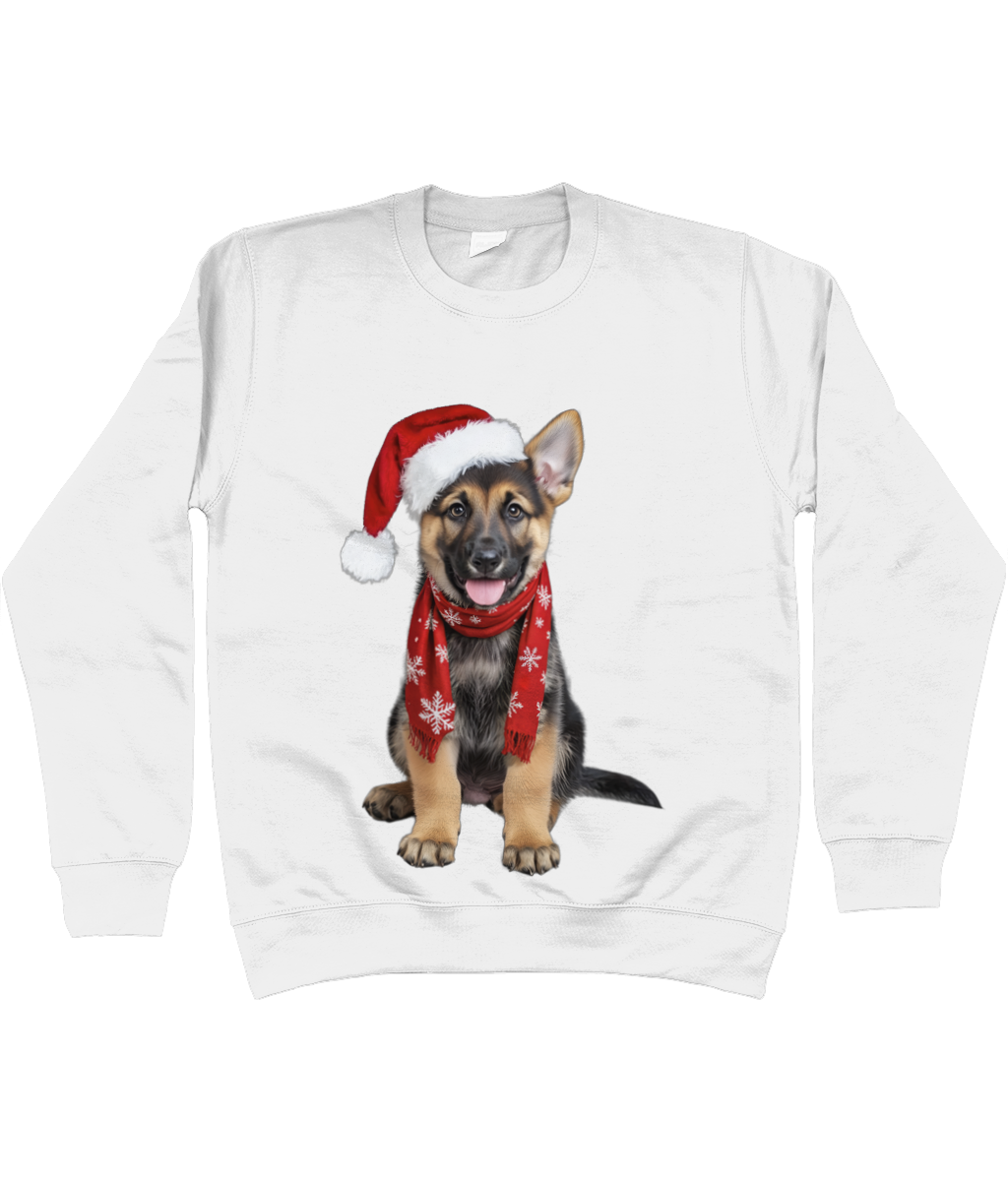 German Shepherd Festive Rina Sweatshirt (Standard)