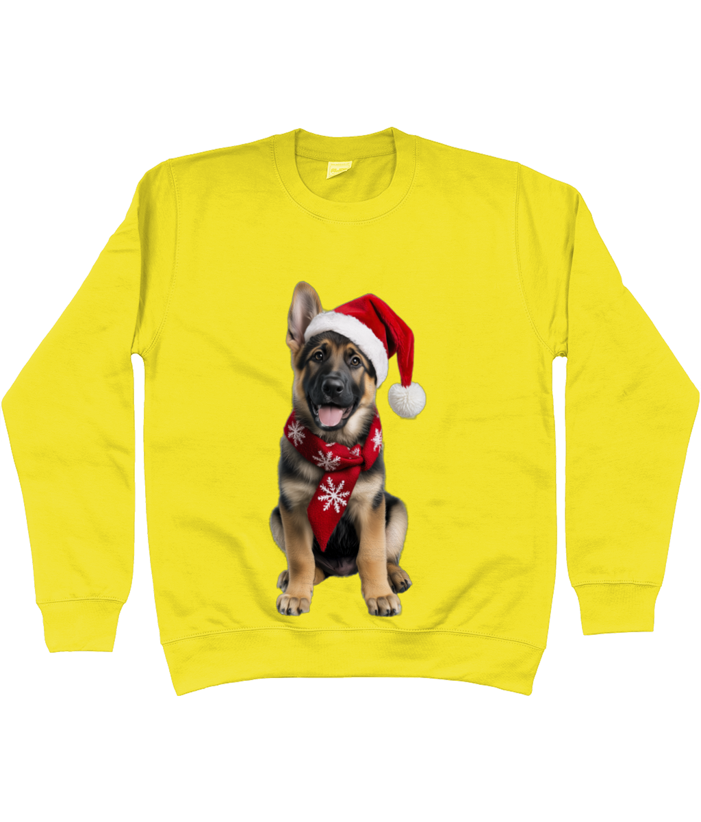 German Shepherd Festive Prince Sweatshirt (Standard)