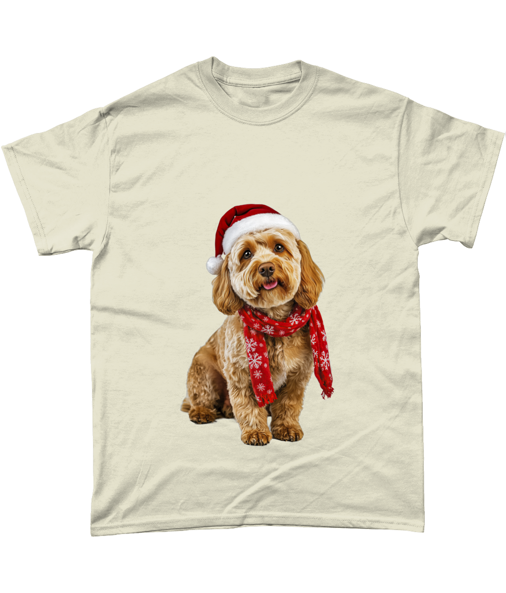 Cockapoo Festive Ffion T-Shirt (Standard)