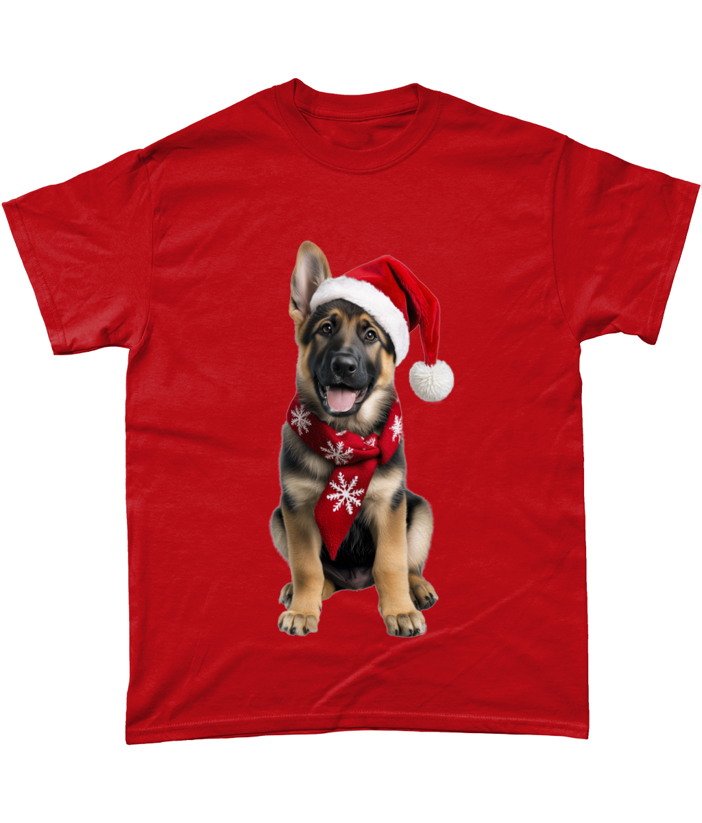 German Shepherd Festive Prince T-Shirt (Standard)