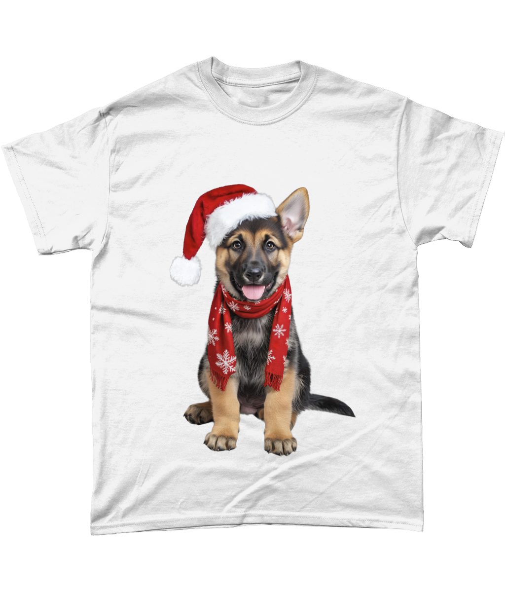 German Shepherd Festive Rina T-Shirt (Standard)