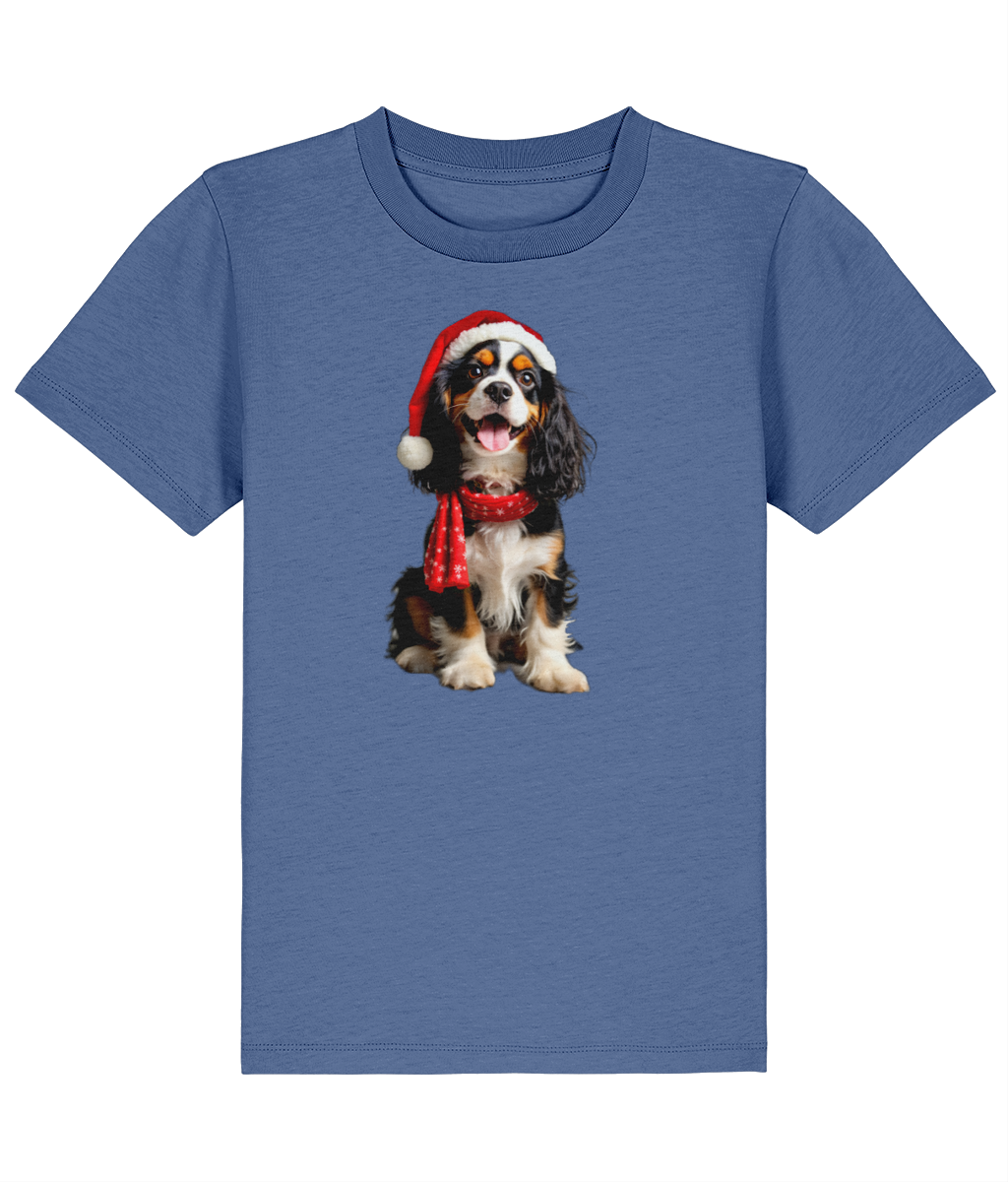 King Charles Festive Noodle Childrens T-shirt (Premium)