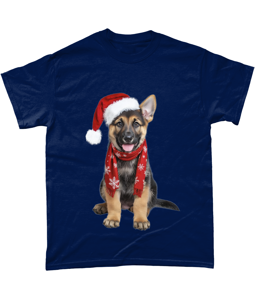 German Shepherd Festive Rina T-Shirt (Standard)