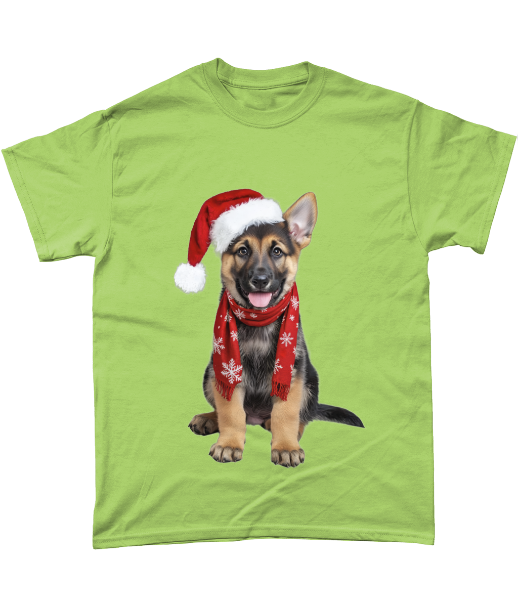 German Shepherd Festive Rina T-Shirt (Standard)