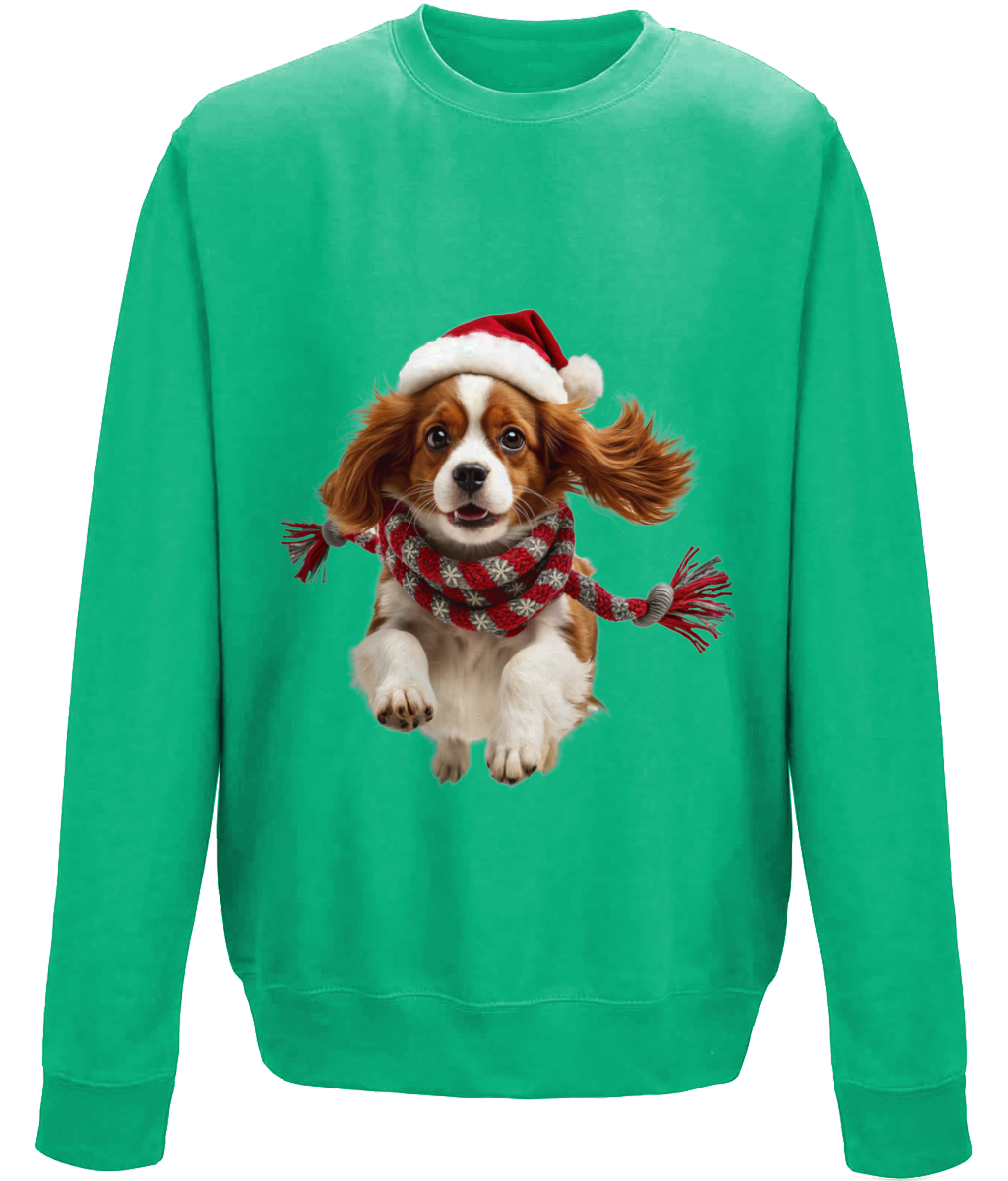 King Charles Festive Ceinwen Childrens Sweatshirt (Standard)