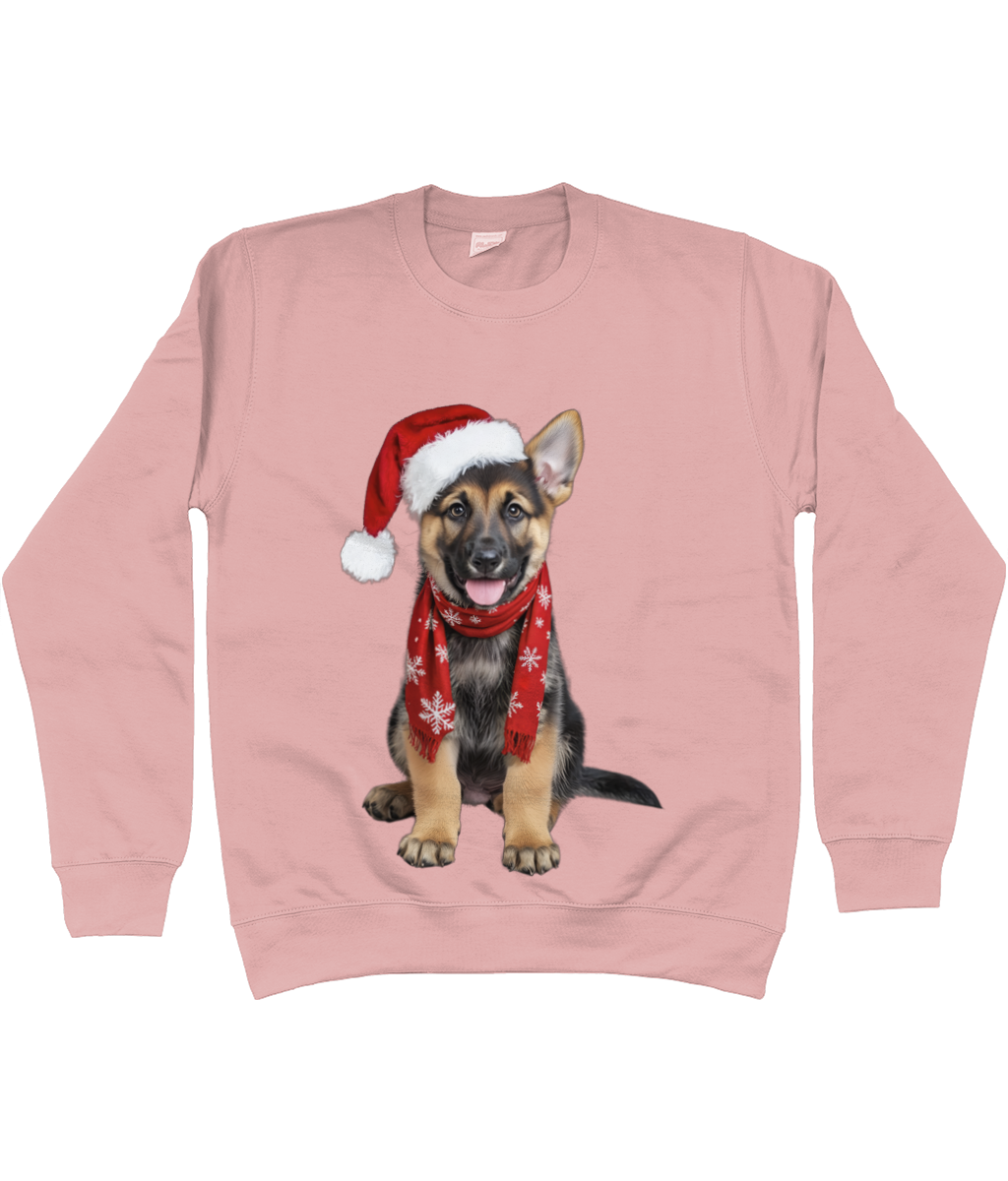 German Shepherd Festive Rina Sweatshirt (Standard)