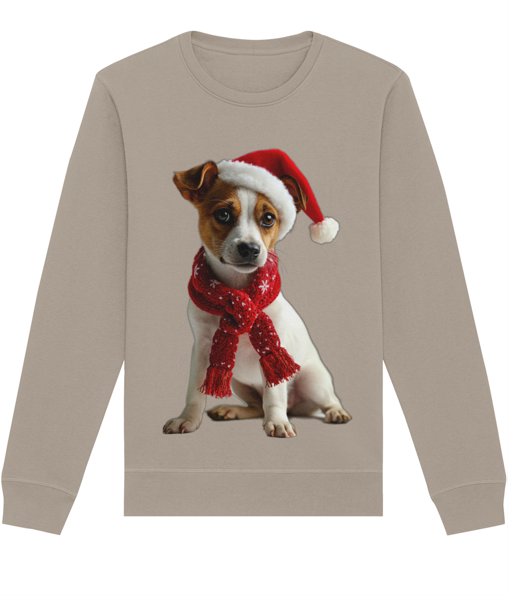 Jack Russell Festive Afon Sweatshirt (Classic)