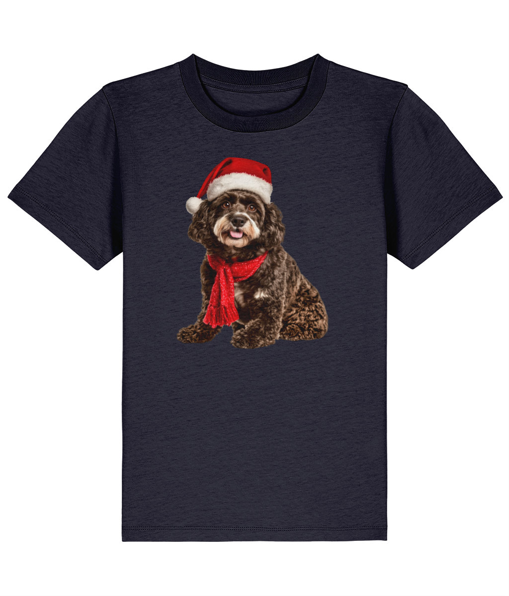 Cockapoo Festive Dylan Childrens T-shirt (Premium)