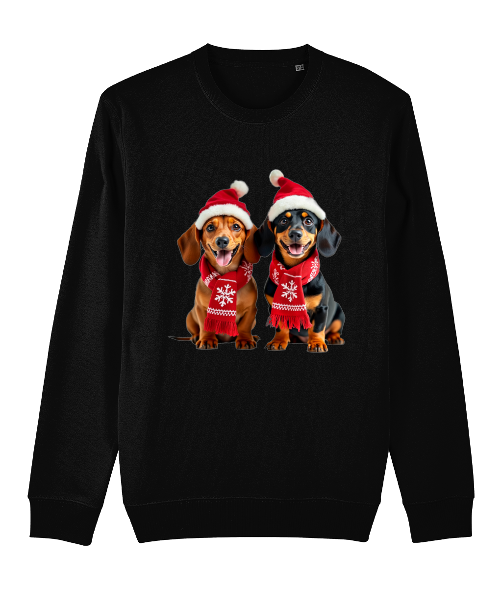 Xmas Dachshunds Sweatshirt (Premium)