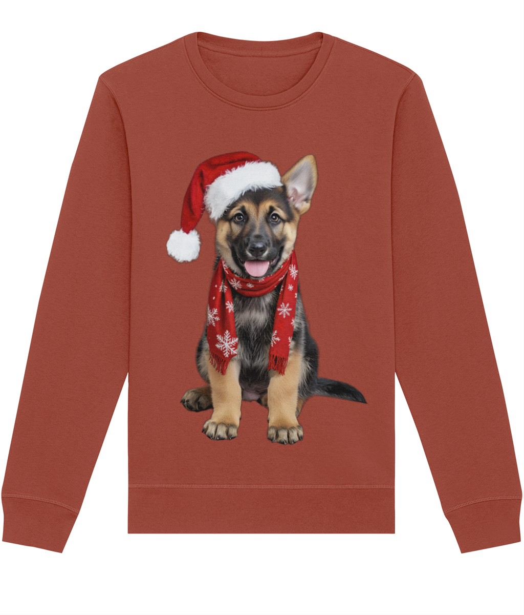 German Shepherd Festive Rina Sweatshirt (Classic)