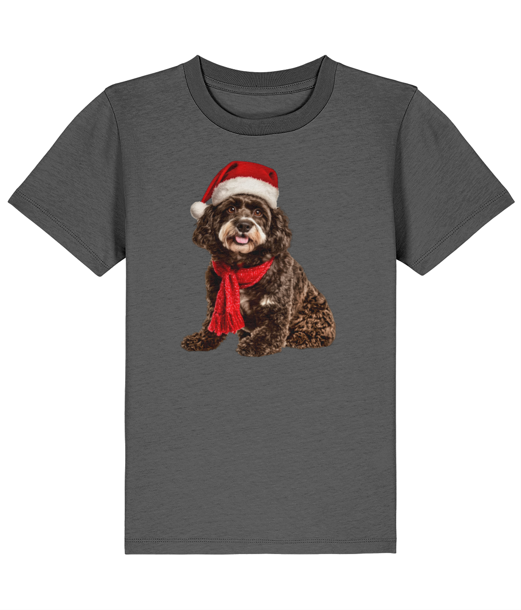 Cockapoo Festive Dylan Childrens T-shirt (Premium)