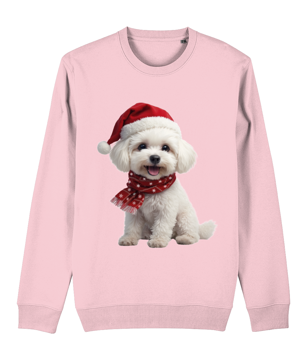 Bichon Frise Festive Siona Sweatshirt (Premium)