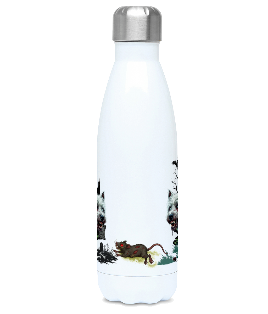 Zombie Westie Water Bottle 500ml