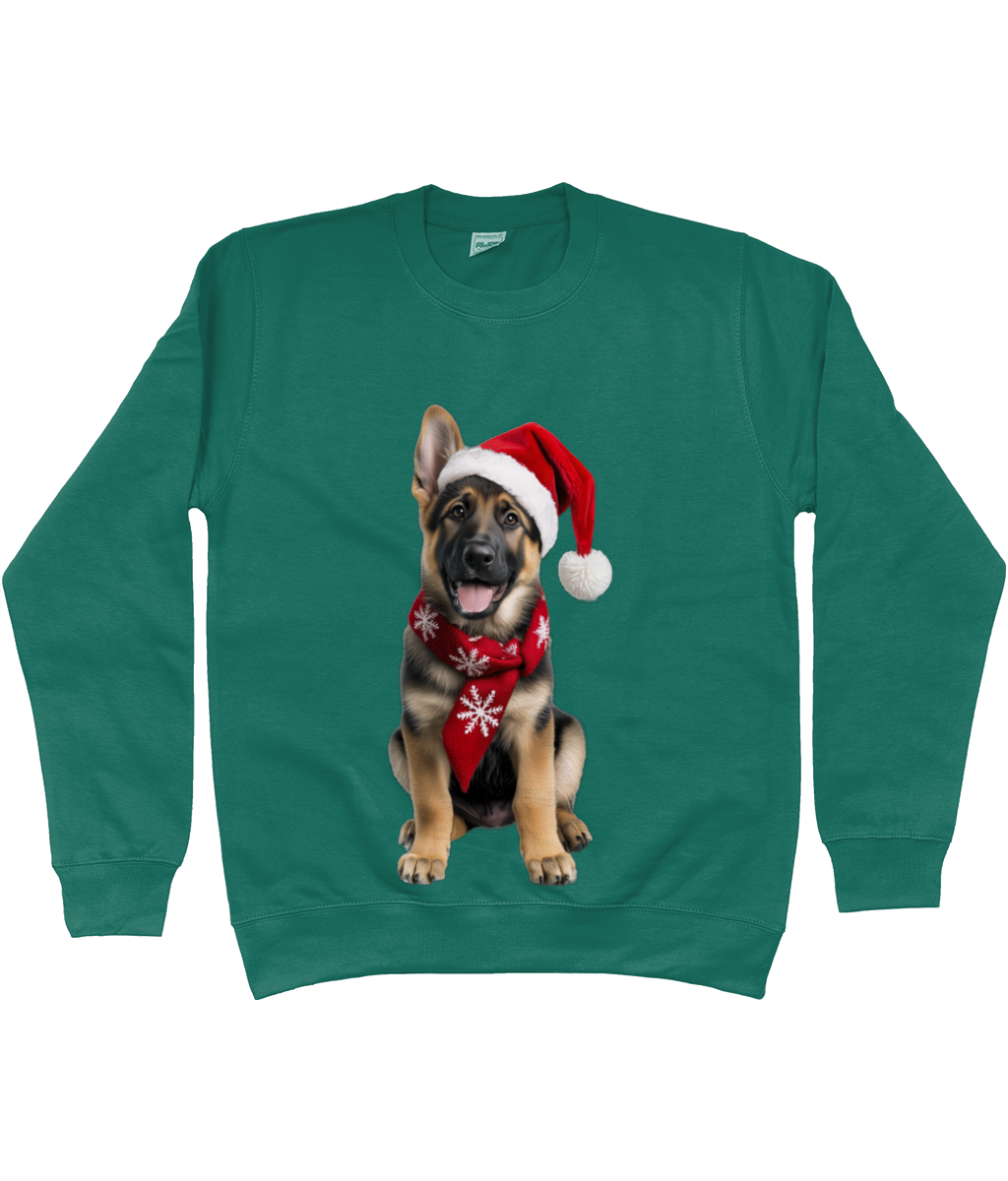 German Shepherd Festive Prince Sweatshirt (Standard)