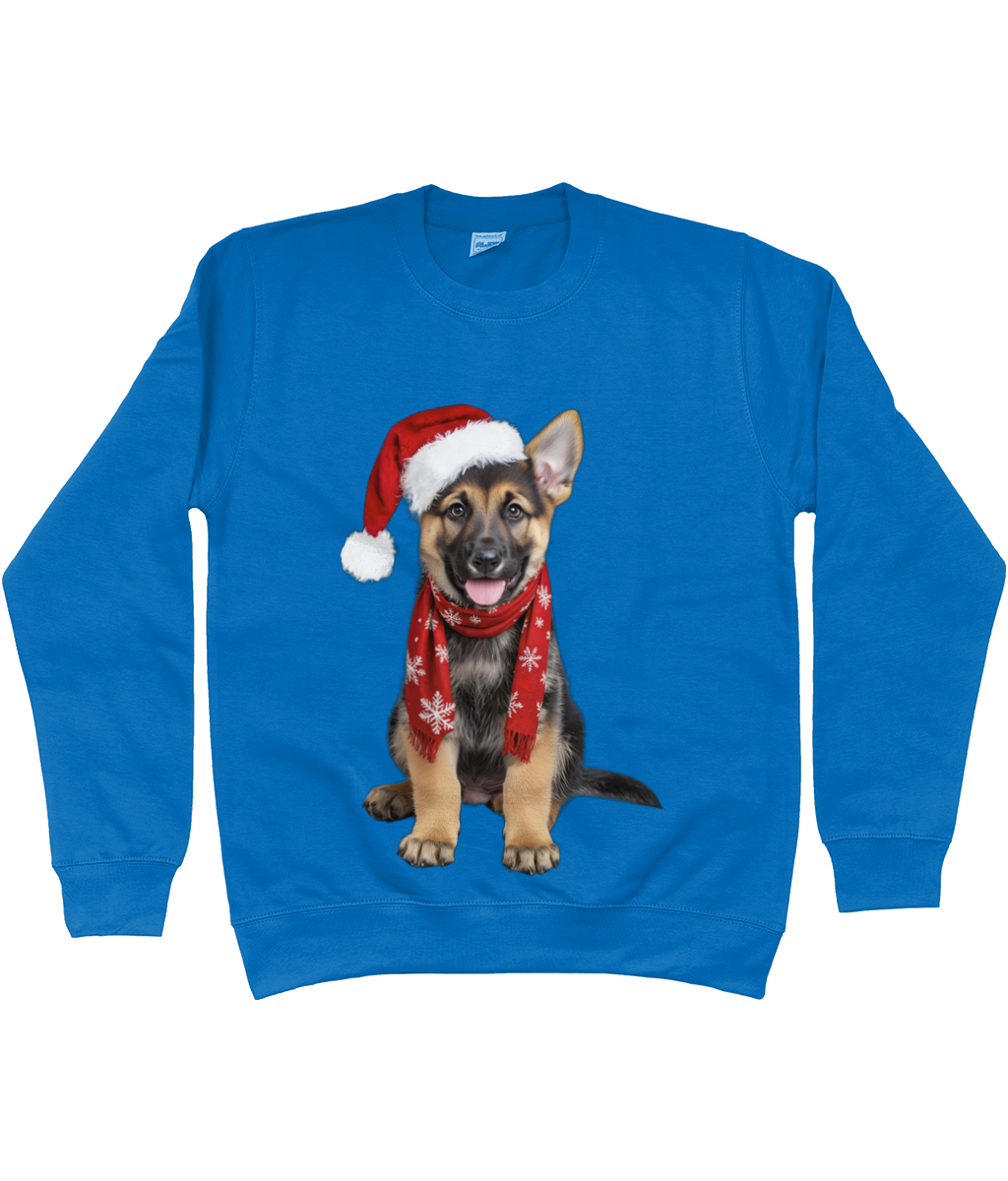 German Shepherd Festive Rina Sweatshirt (Standard)