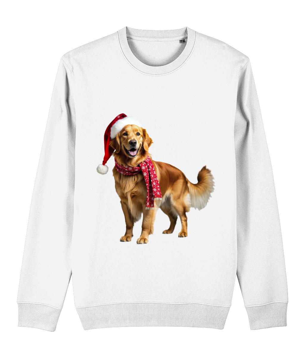 Golden Retriever Festive Nugget Sweatshirt (Premium)