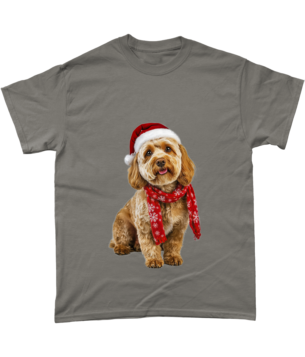 Cockapoo Festive Ffion T-Shirt (Standard)