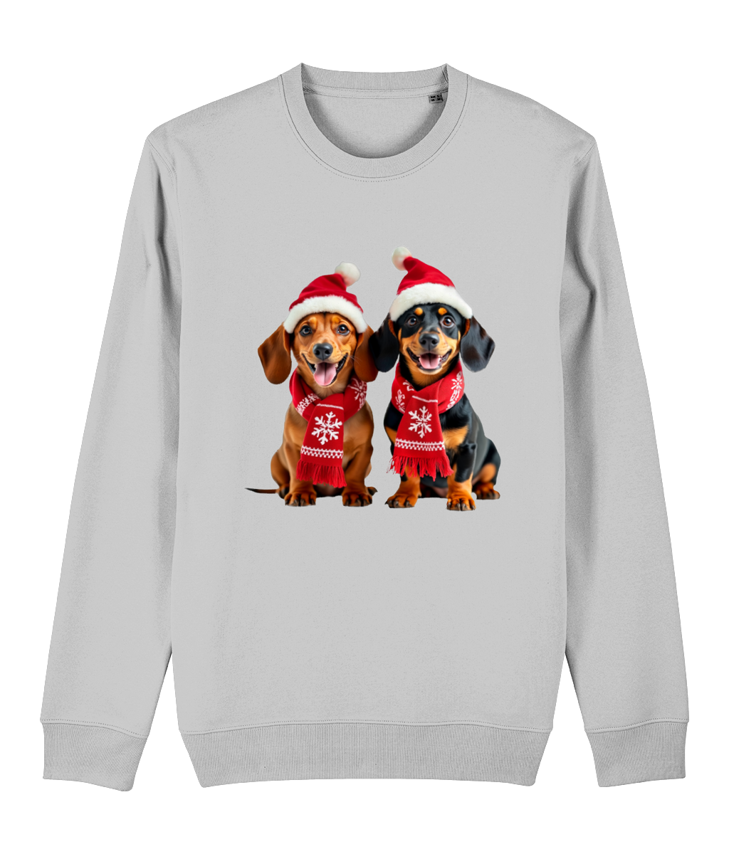 Xmas Dachshunds Sweatshirt (Premium)