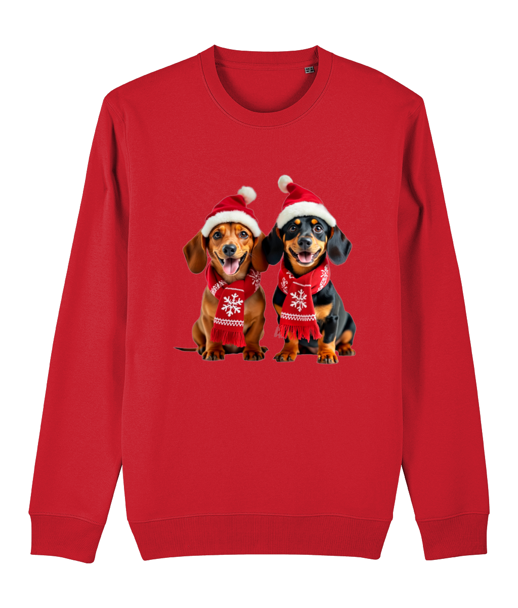 Xmas Dachshunds Sweatshirt (Premium)