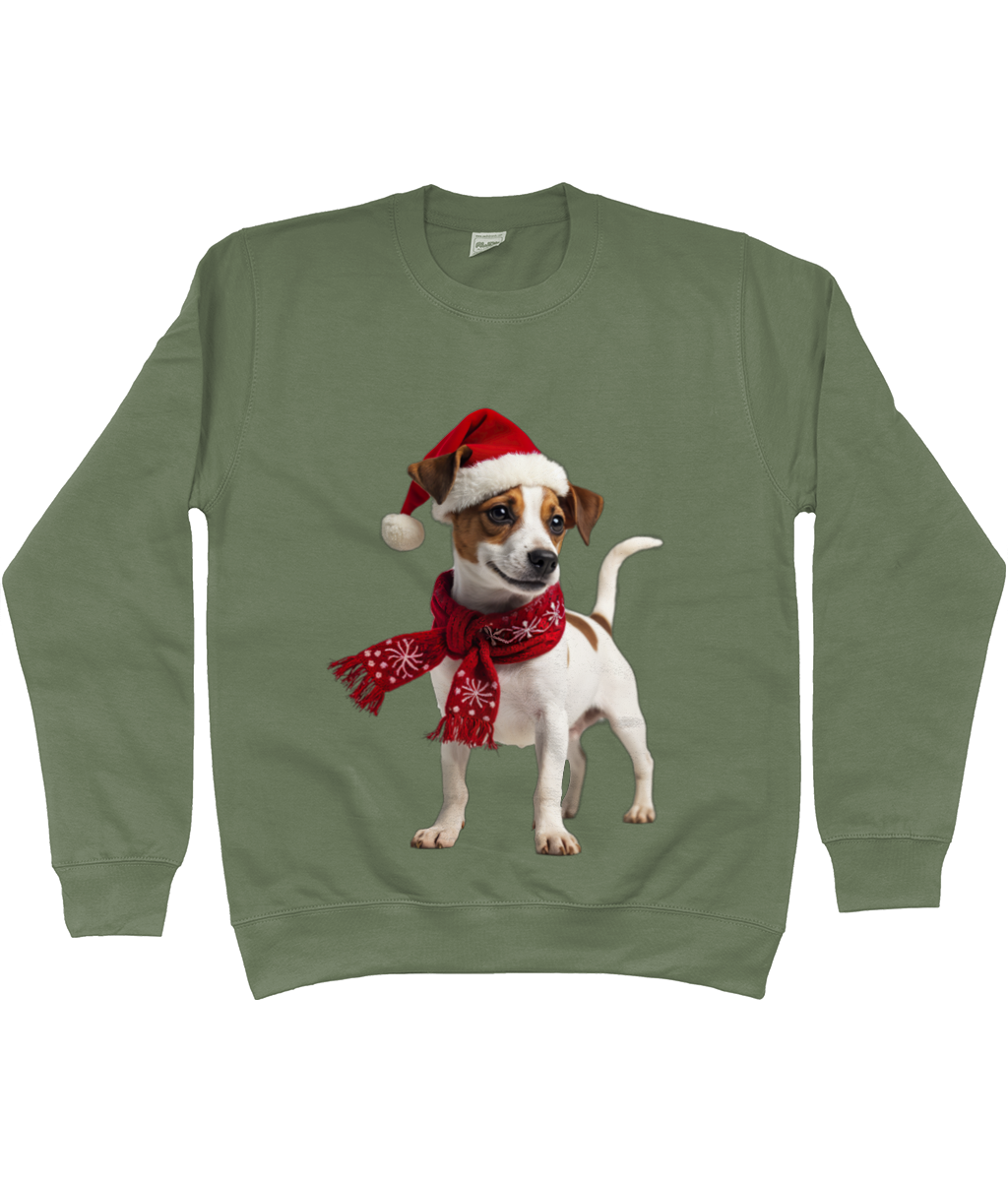 Jack Russell Festive Celyn Sweatshirt (Standard)