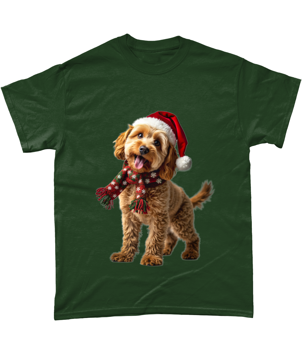 Cockapoo Festive Carwyn T-Shirt (Standard)