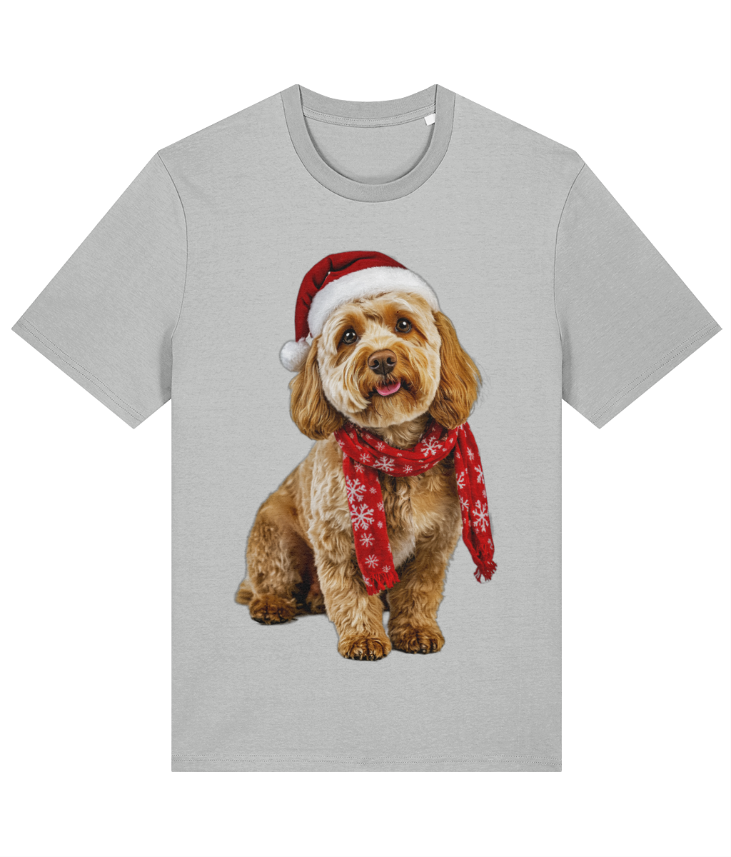 Cockapoo Festive Ffion T-shirt (Premium)