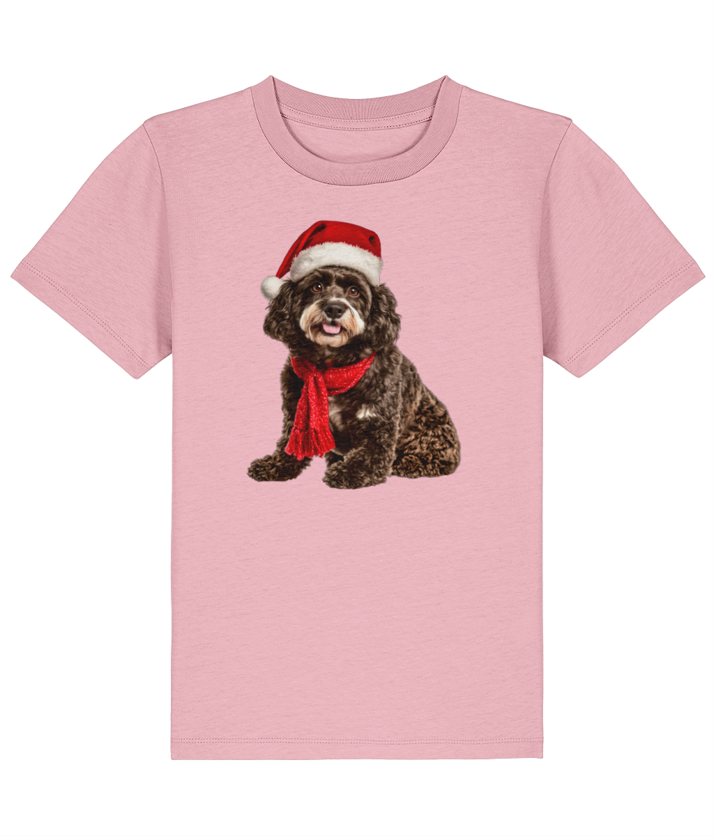 Cockapoo Festive Dylan Childrens T-shirt (Premium)