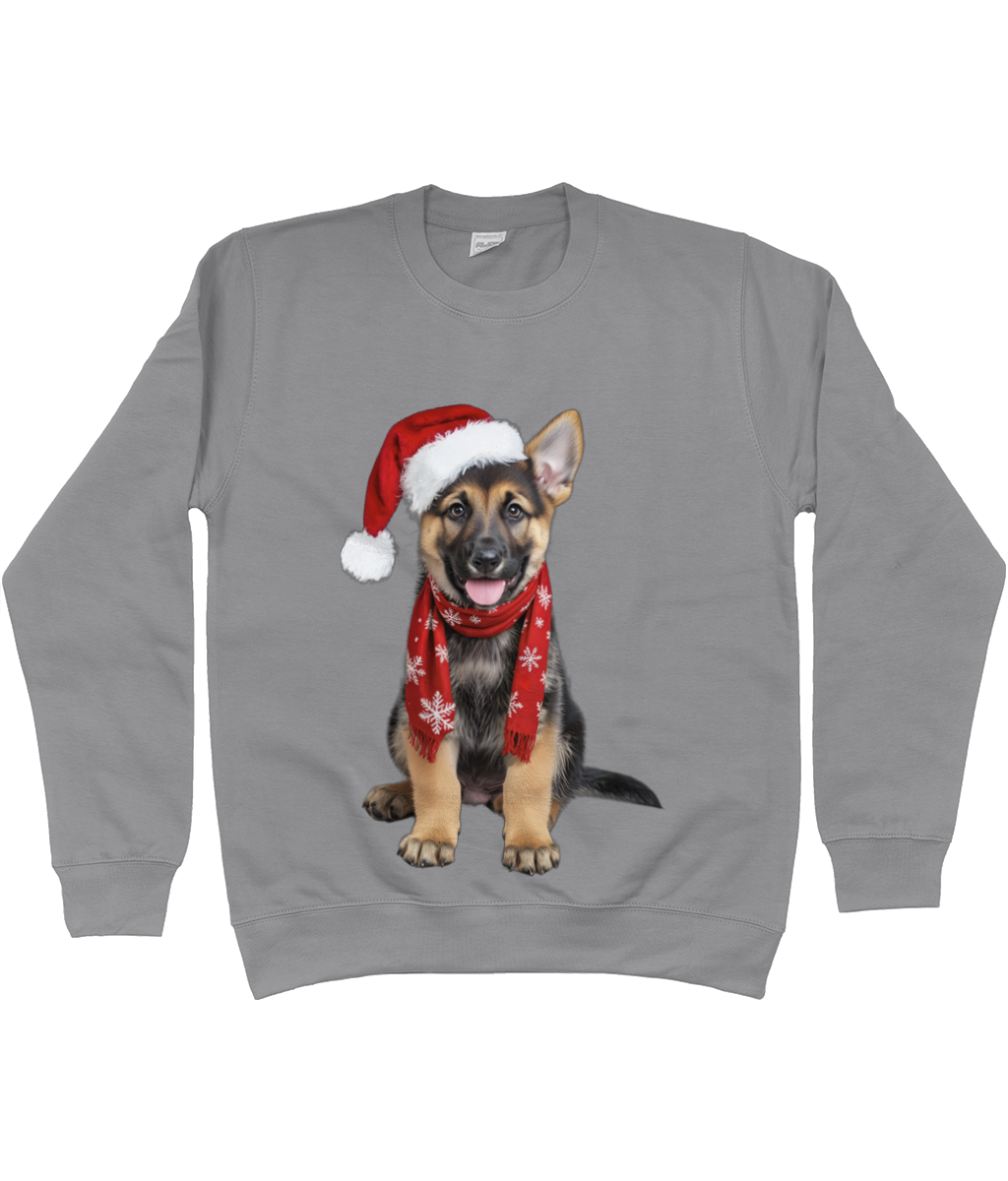 German Shepherd Festive Rina Sweatshirt (Standard)