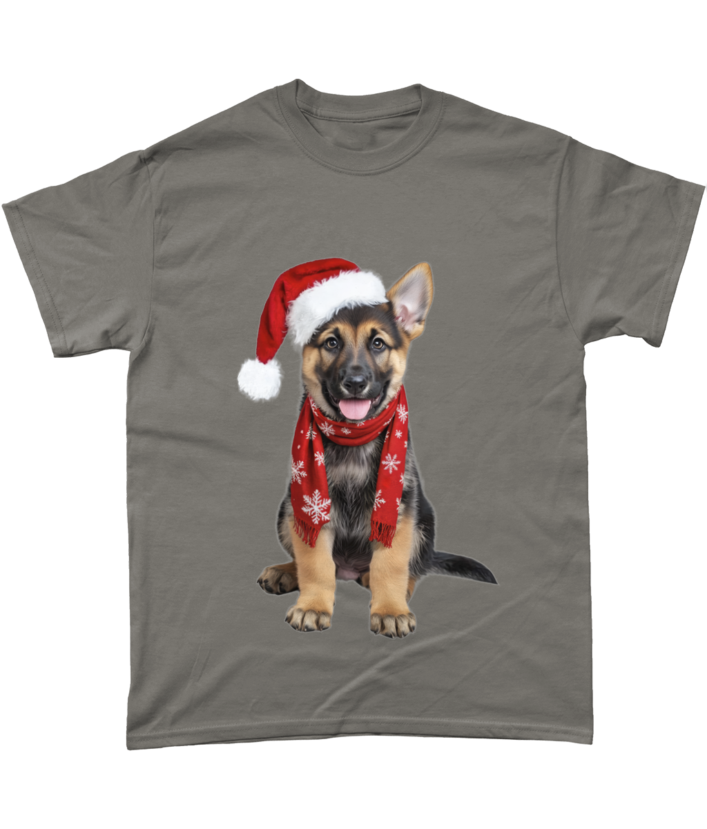 German Shepherd Festive Rina T-Shirt (Standard)