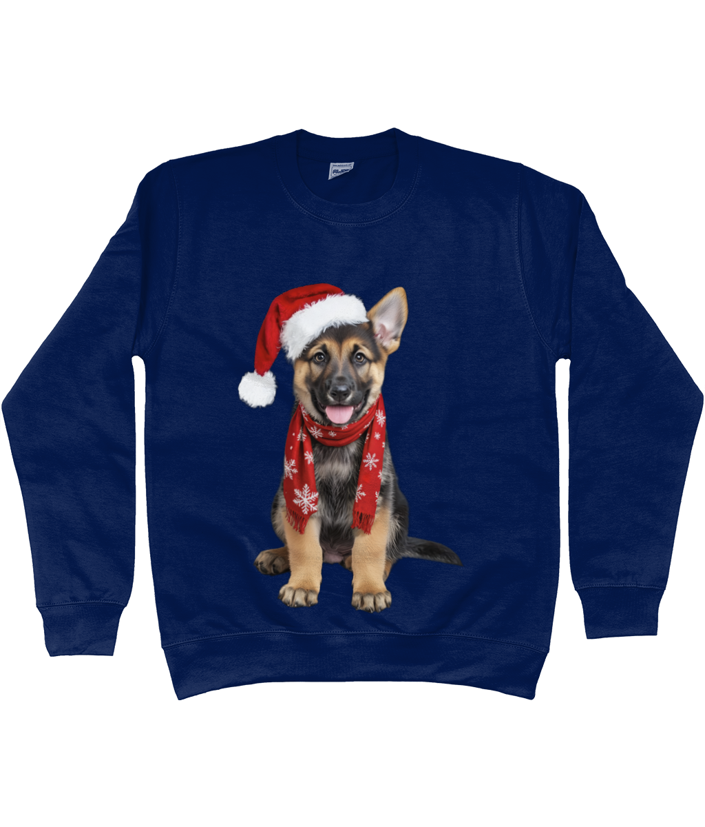 German Shepherd Festive Rina Sweatshirt (Standard)