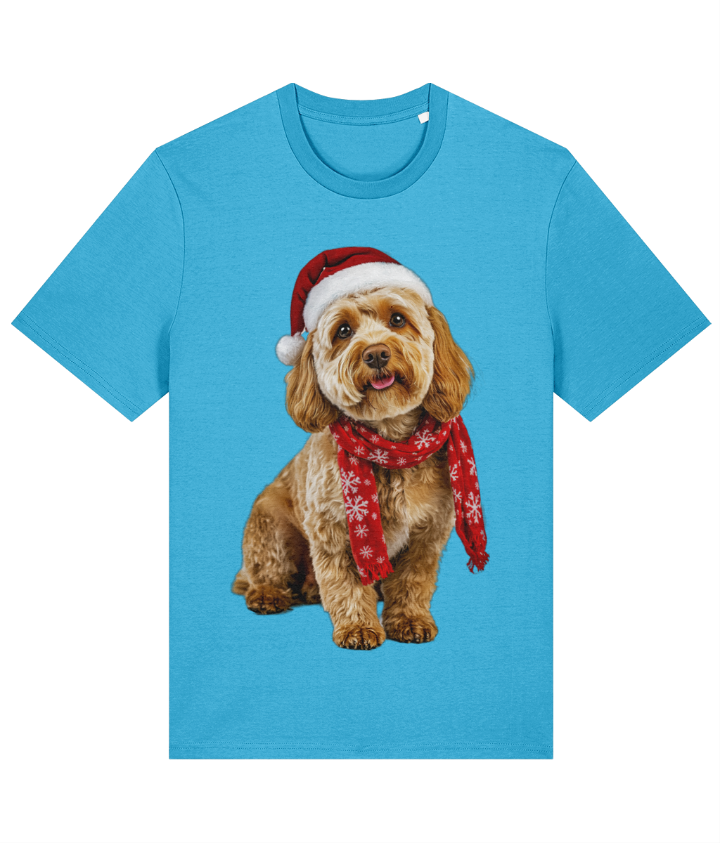 Cockapoo Festive Ffion T-shirt (Premium)