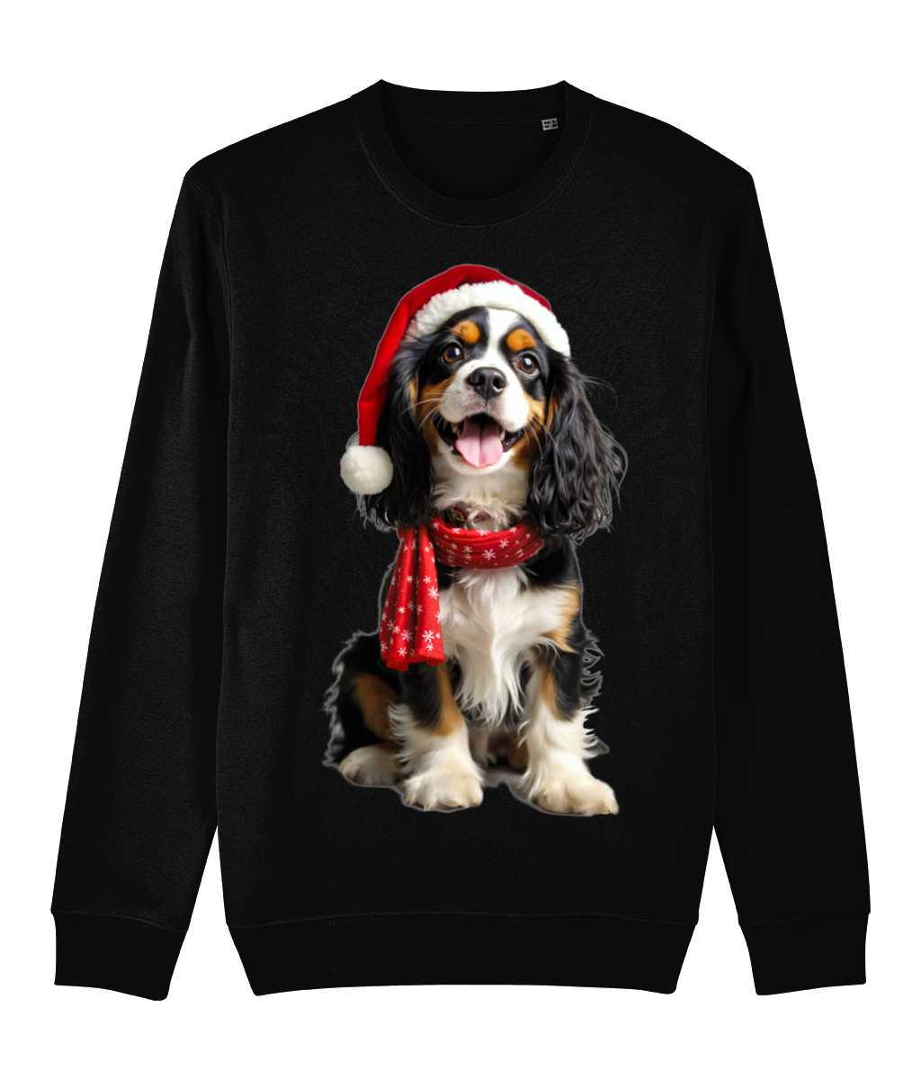 King Charles Festive Noodle Sweatshirt (Premium)