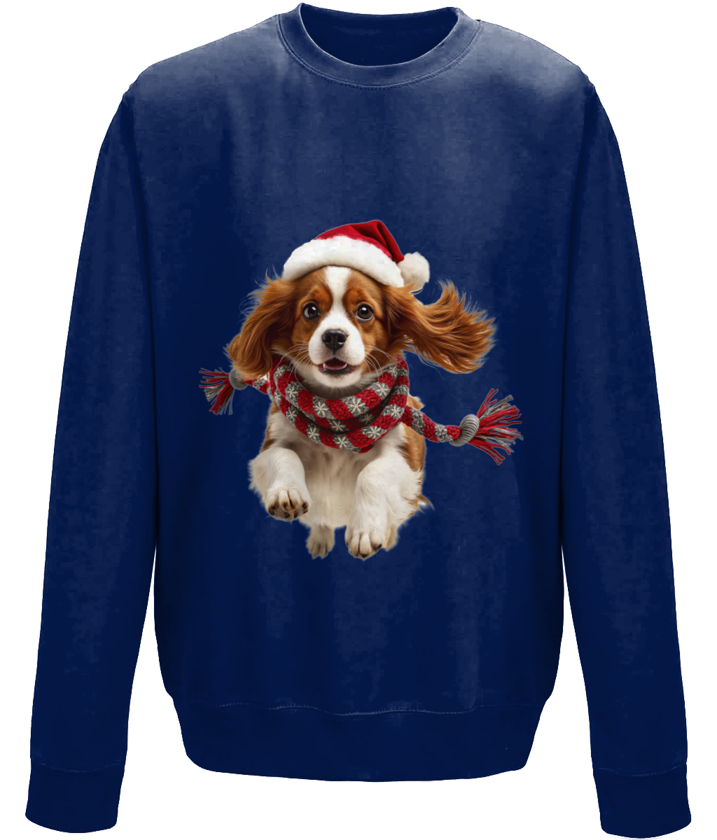 King Charles Festive Ceinwen Childrens Sweatshirt (Standard)