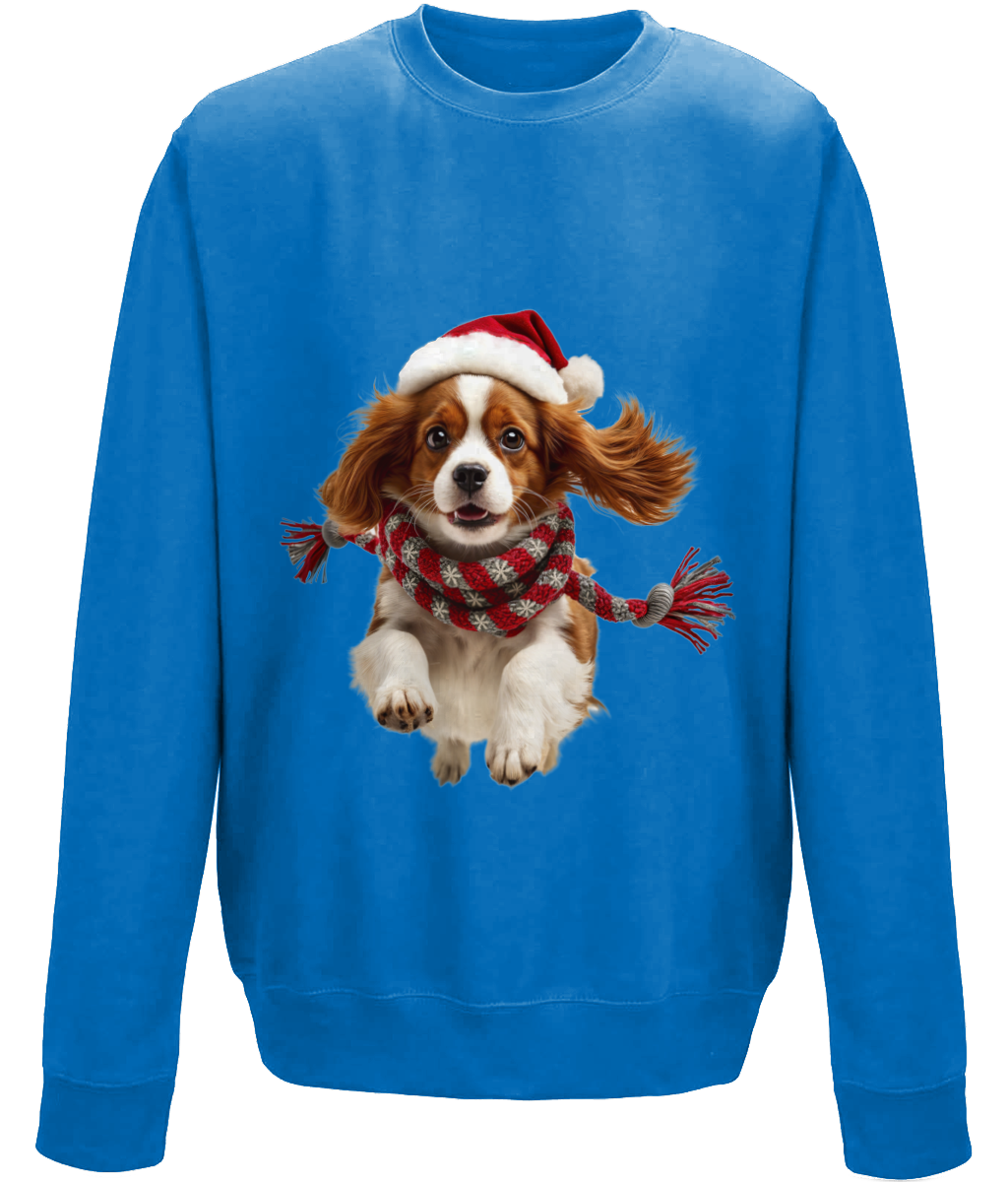 King Charles Festive Ceinwen Childrens Sweatshirt (Standard)