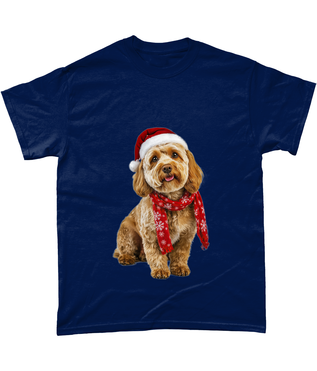 Cockapoo Festive Ffion T-Shirt (Standard)