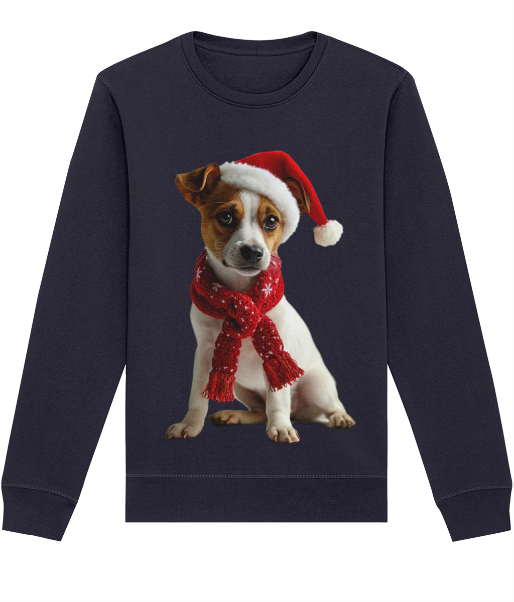 Jack Russell Festive Afon Sweatshirt (Classic)