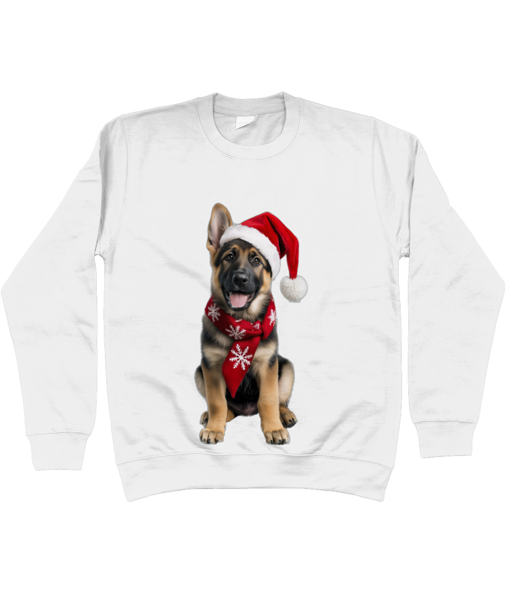 German Shepherd Festive Prince Sweatshirt (Standard)