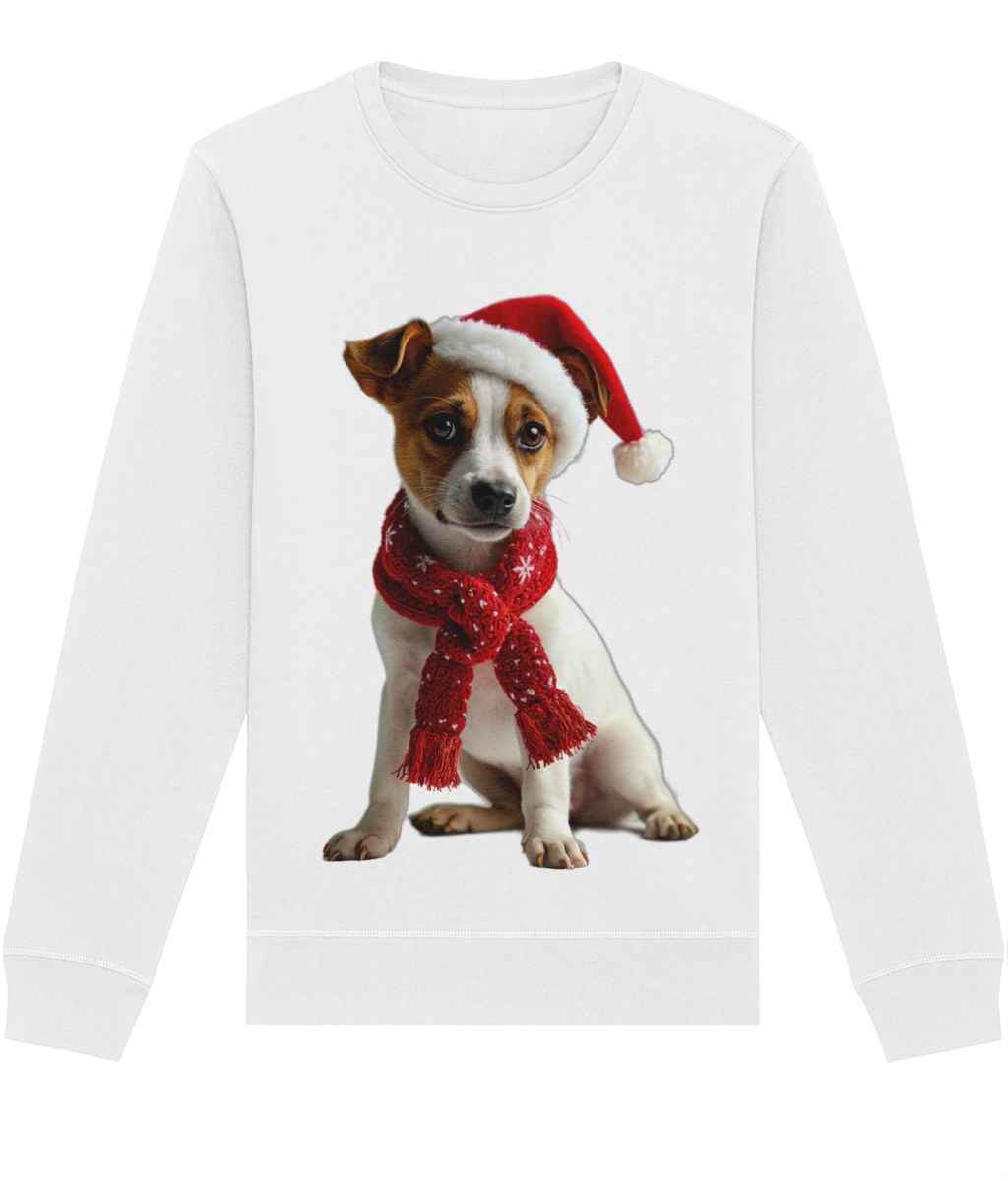 Jack Russell Festive Afon Sweatshirt (Classic)