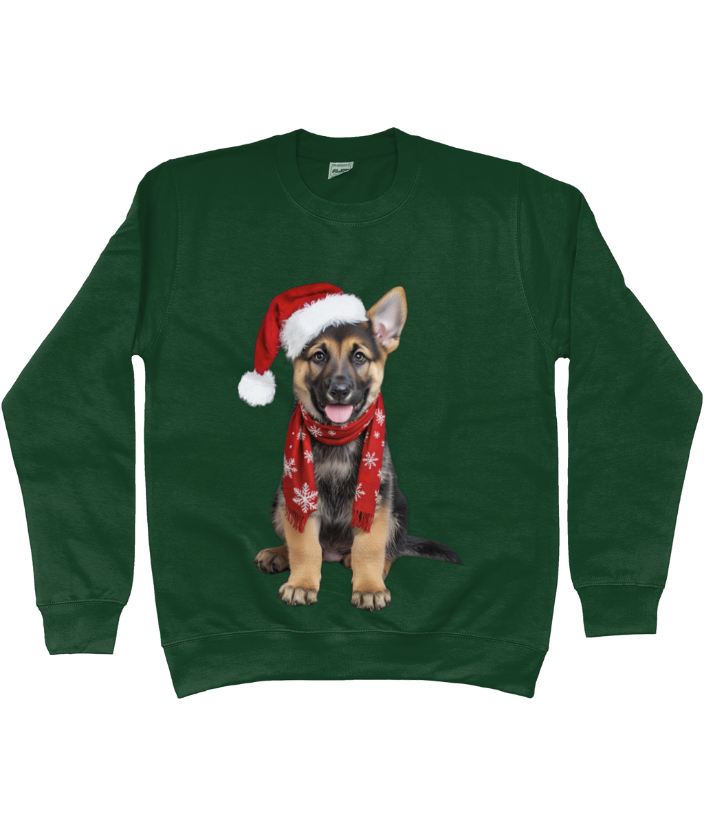 German Shepherd Festive Rina Sweatshirt (Standard)