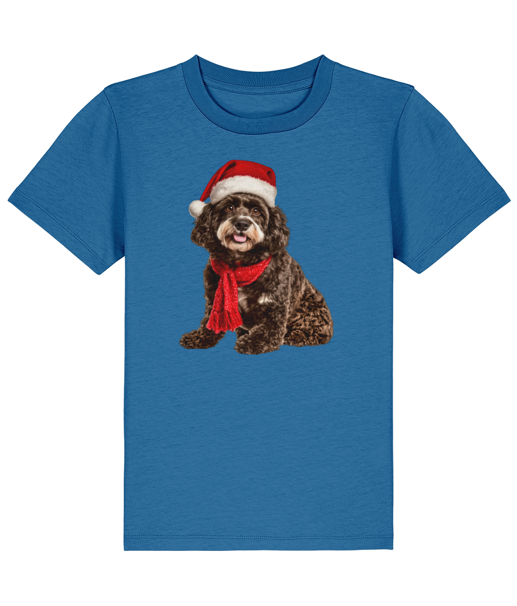 Cockapoo Festive Dylan Childrens T-shirt (Premium)